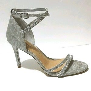 Gianni Bini Maycie Rhinestone Cross-Strap Sandals US 10